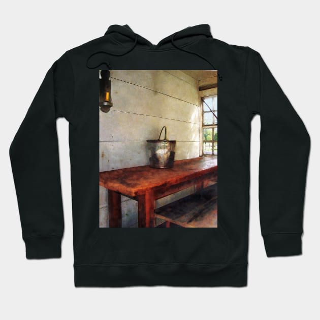 Farms - Milk Pail Hoodie by SusanSavad